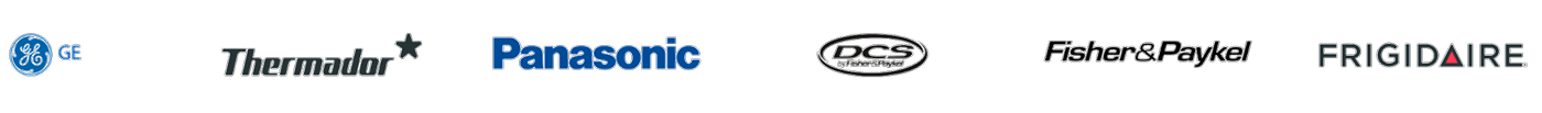 GE, Thermador, Panasonic and other appliance brands we repair